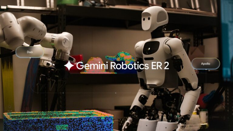 DeepMind robotics