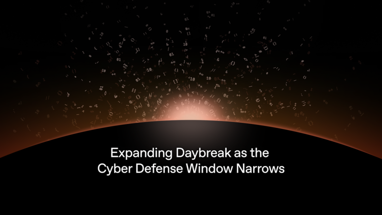 Source: https://openai.com/index/expanding-daybreak-as-the-cyber-defense-window-narrows/
