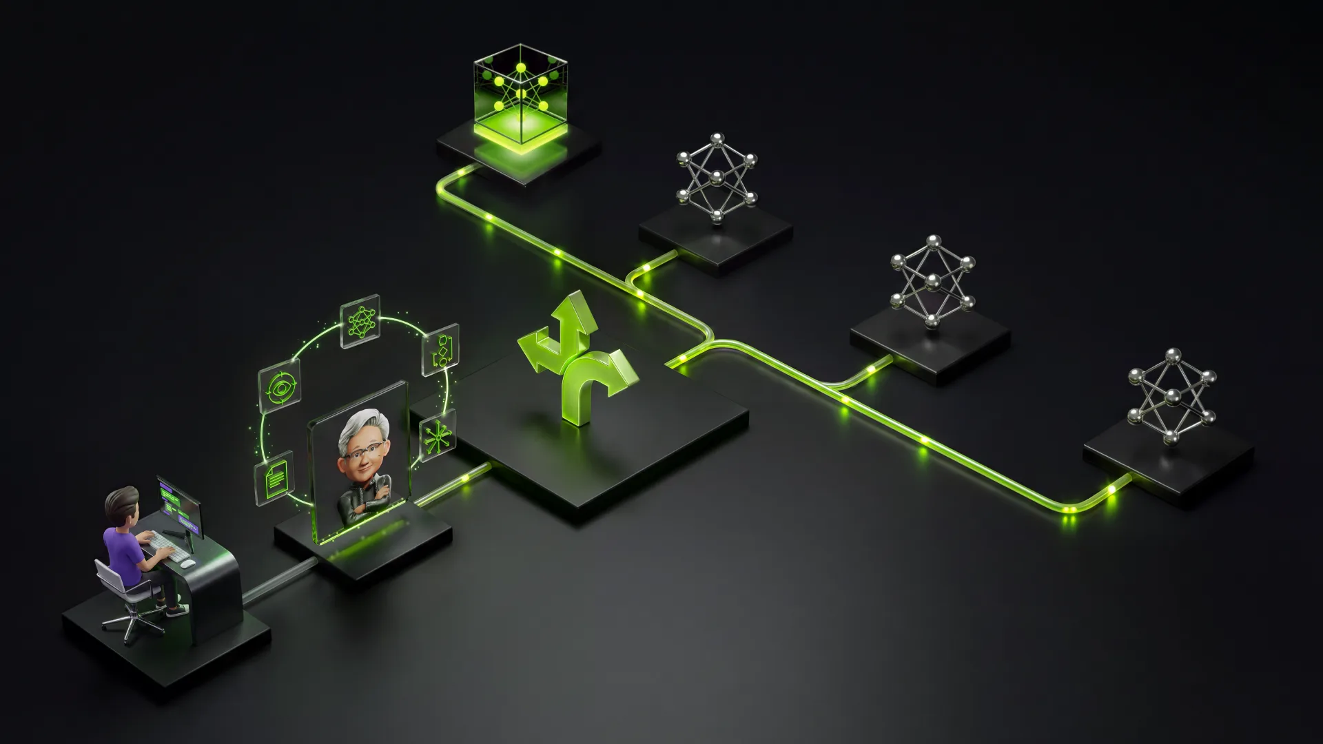 Source: NVIDIA Developer Blog — NeMo Switchyard / Agentic AI artwork
