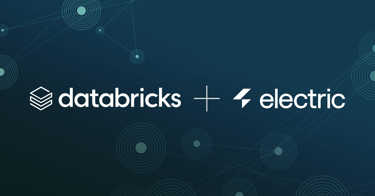 Source: Databricks blog — https://www.databricks.com/blog/electric-joins-databricks-bring-wasm-postgres-ai-agent-sandboxes