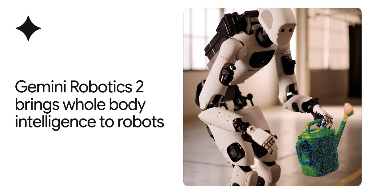 DeepMind Gemini Robotics 2 — official blog hero