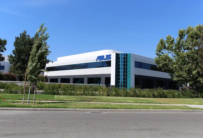 ASUS headquarters in Fremont, California, photographed in 2021