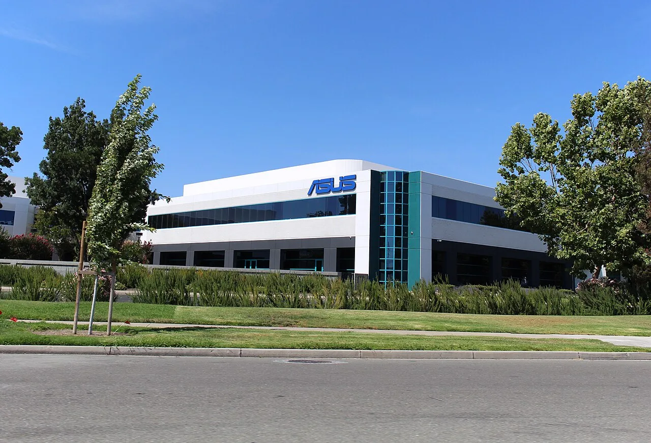 ASUS headquarters in Fremont, California, photographed in 2021