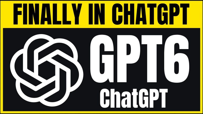 ByteForward video thumbnail with the OpenAI logo and the words Finally in ChatGPT above GPT 6 and ChatGPT